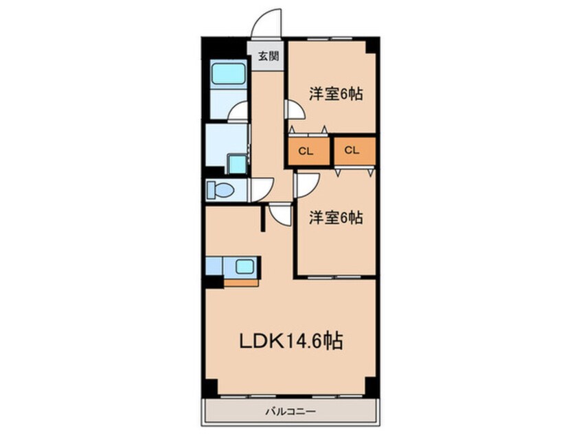 間取図 ジャカランダ