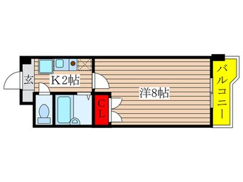 間取図 クレセントＭ浮島