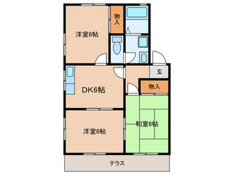 間取図 アベニール王塚