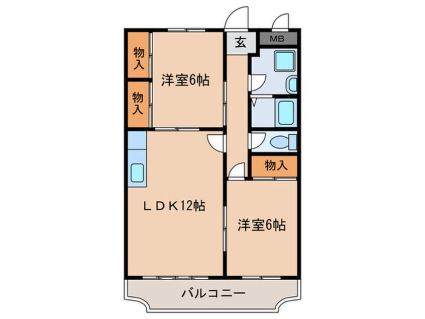 間取図 グランド－ル岩倉