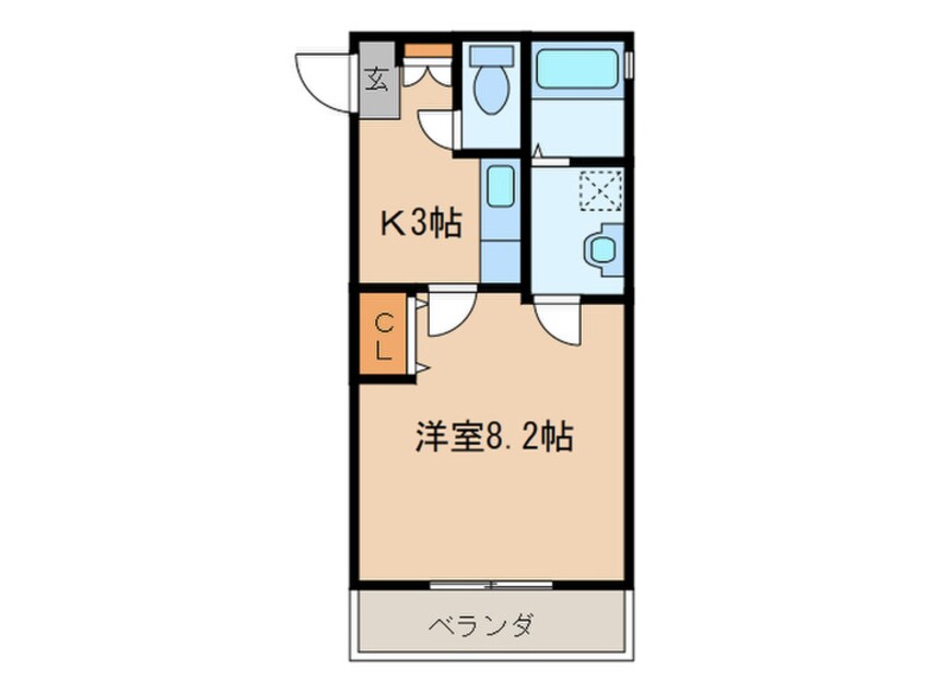 間取図 リブレア大幸