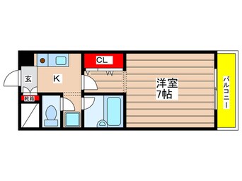 間取図 ＩＢ．はら