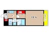 ＩＢ．はら 1Kの間取り