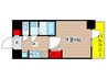 メイクスアート上前津VI（601） 1Kの間取り