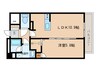 ＲＥＳＩＤＥＮＣＥ丸の内七間町 1LDKの間取り