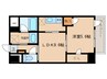 ＲＥＳＩＤＥＮＣＥ丸の内七間町 1LDKの間取り