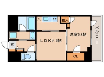 間取図 ＲＥＳＩＤＥＮＣＥ丸の内七間町