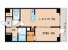 ＲＥＳＩＤＥＮＣＥ丸の内七間町 1LDKの間取り