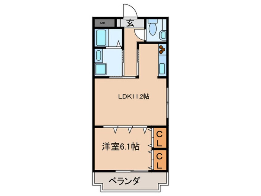 間取図 アーバンフジ