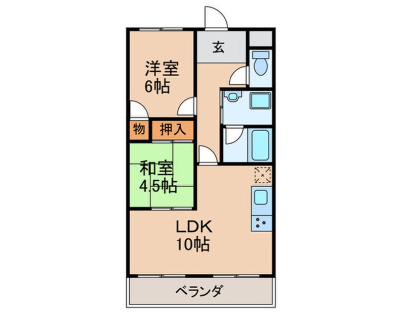 間取図 ＭＳイワイ