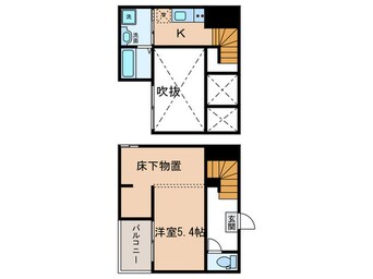 間取図 Classe上流