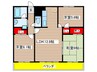 植田山ミルキーウェイ 3LDKの間取り