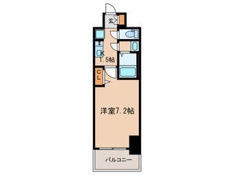 間取図 ｱﾄﾞﾊﾞﾝｽ名古屋ﾓｸｼｰ(1105)