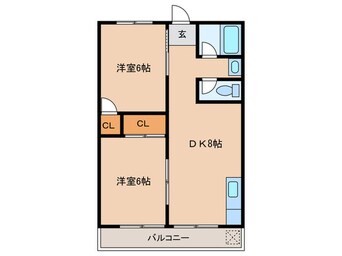 間取図 城山ハイツ