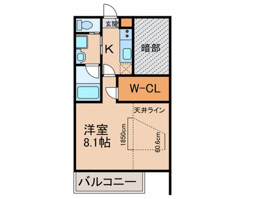 間取図 COZY　APARTMENT　YADA