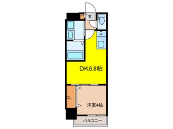 間取図 ｻﾞ･ﾚｼﾞﾃﾞﾝｽﾊﾟｰｸ久屋大通