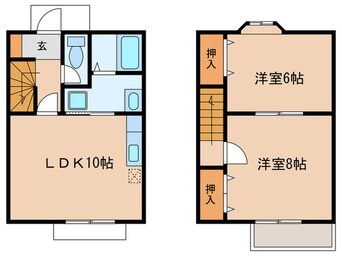 間取図 ルーラルＣ