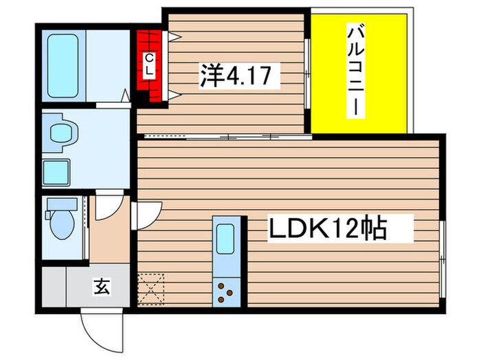 間取り図 仮）ｌｅ ｂｏｉｓ ｍｉｚｕｈｏ