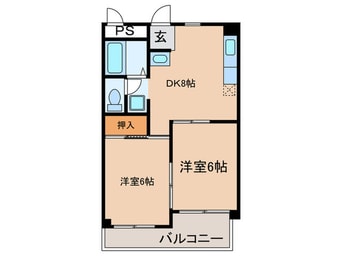 間取図 クイ－ンズタウン愛豊