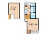 Prime Maison S 1Kの間取り