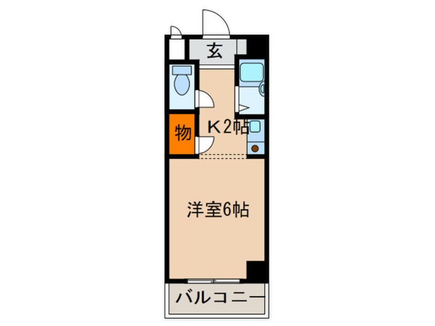 間取図 クレ－ルショウワⅣ