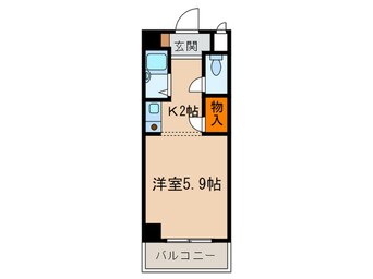 間取図 クレ－ルショウワⅣ