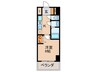 ﾃﾞｨｱﾚｲｼｬｽ名古屋浄心（402） 1Kの間取り