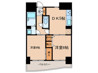 間取図 キングスコ－ト今池