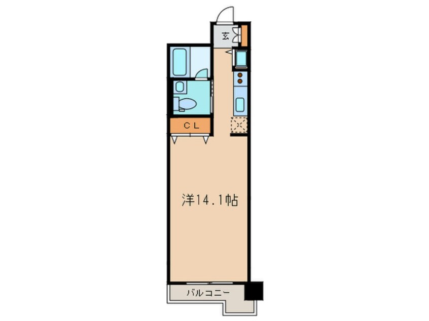 間取図 レジディア東桜Ⅱ