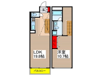 間取図 レジディア東桜Ⅱ