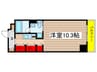 Ｎ．Ｓ．ＺＥＡＬ泉 1Rの間取り