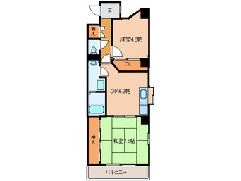 間取図 第5泰水堂ビル