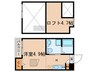 Housing Complex T2 1Rの間取り