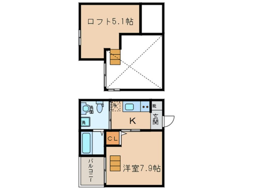 間取図 ローズピーク