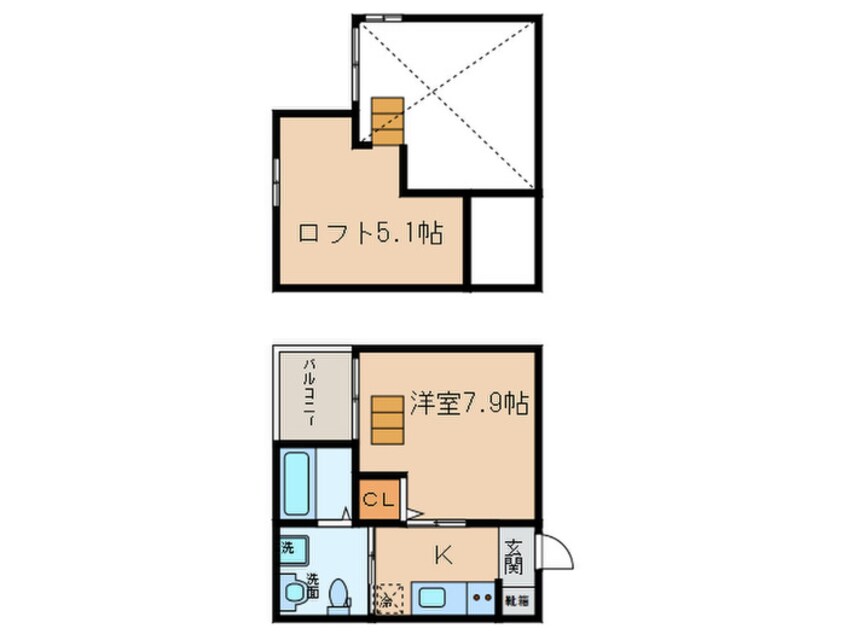 間取図 ローズピーク