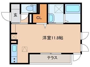 間取図 Hermitage羽根