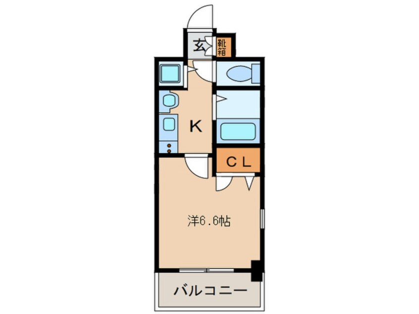 間取図 ﾌﾟﾚｻﾝｽ千種駅前ﾈｵｽﾃ-ｼﾞ(302)