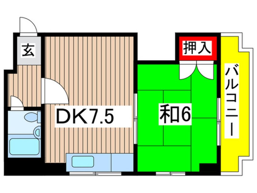 間取図 青木ビル