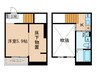 AO AQUA 1Kの間取り