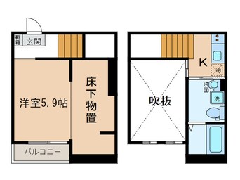 間取図 AO AQUA