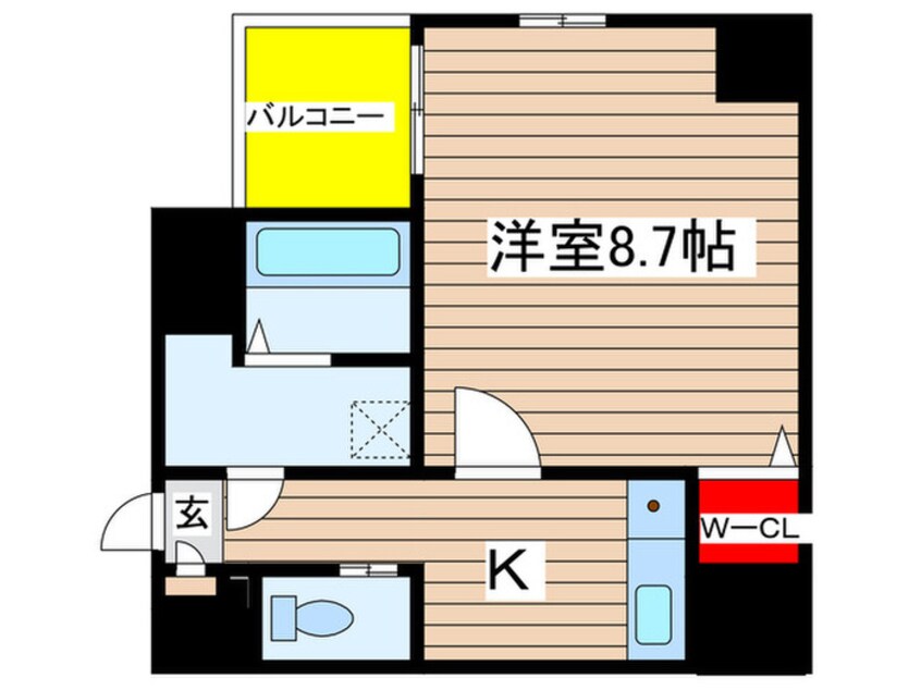 間取図 メイクス上前津Ⅱ