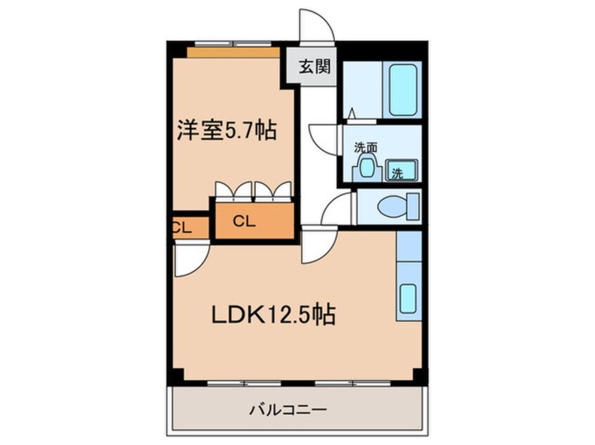 間取図 エムトゥル－ス