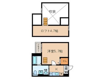 間取図 Maison far 小本