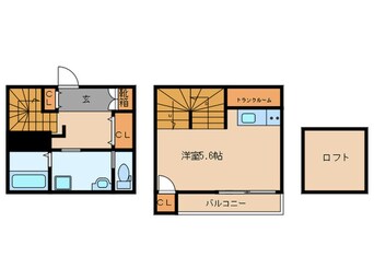 間取図 プレミア清水