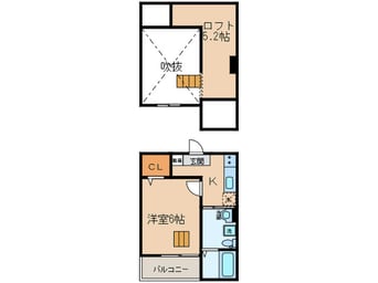 間取図 ラフィオーレ小本