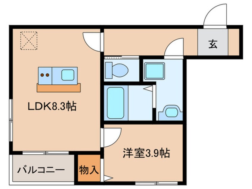 間取図 仮）SQUARE知立