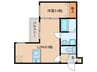 仮）SQUARE知立 1LDKの間取り