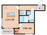 仮）SQUARE知立 1LDKの間取り