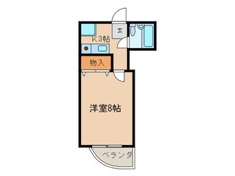 間取図 シティ－・ヴィラ・ウエダ