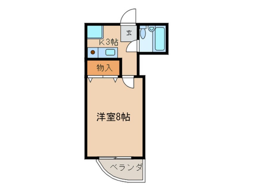 間取図 シティ－・ヴィラ・ウエダ
